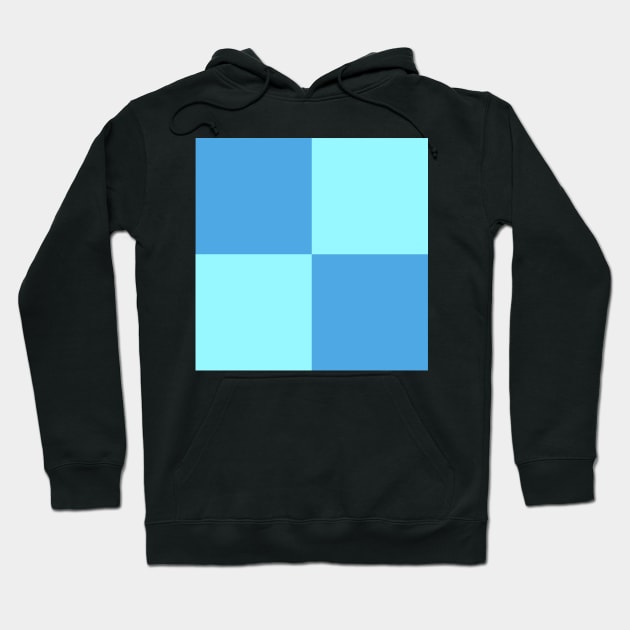 Graphic in blue tones Hoodie by robelf